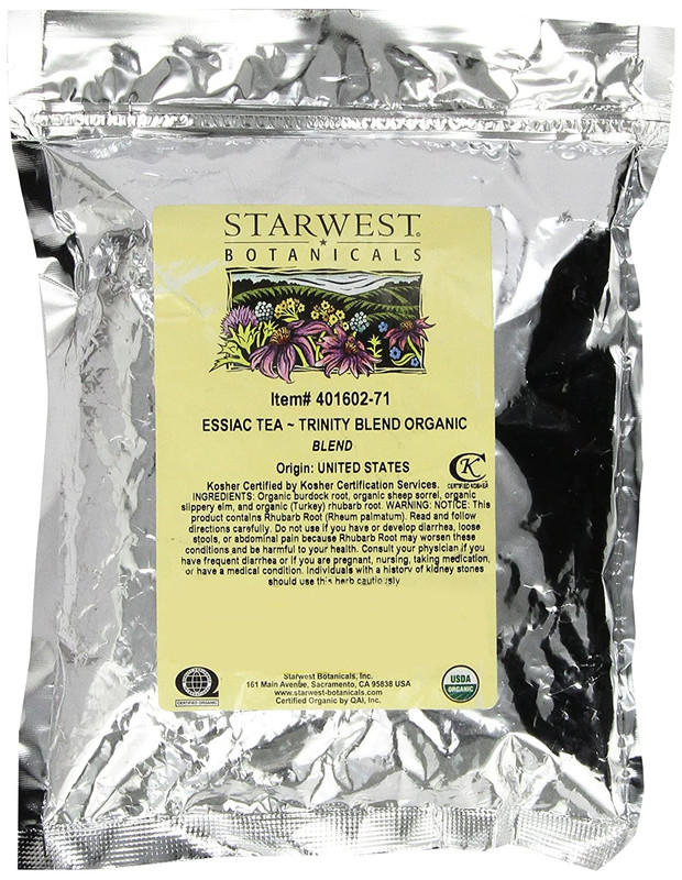 Essiac Tea Organic – Trinity Blend 1lb