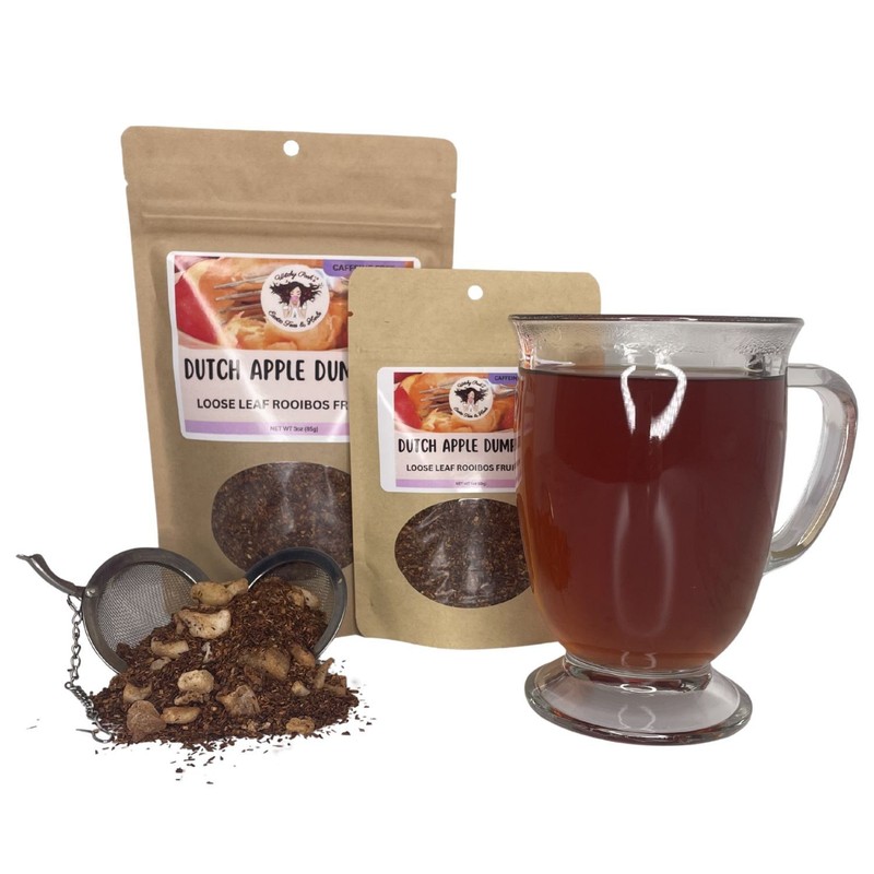 Dutch Apple Dumpling Loose Leaf Herbal Rooibos Fruit Tea, Caffeine Free gallery