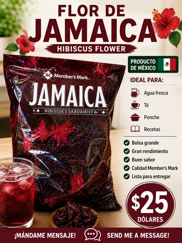 Member’s Mark Flor de Jamaica Hibiscus Mexican 2 Lbs