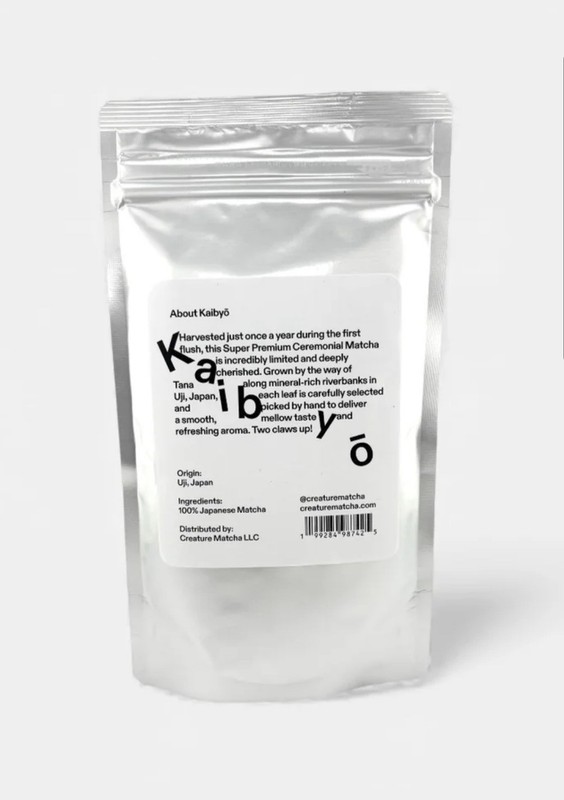 Creature Matcha - Kaibyō Super Premium Ceremonial Blend 100g gallery