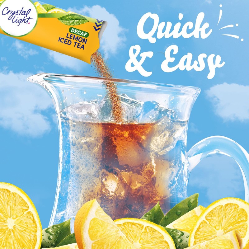 Sugar-Free Decaffeinated Lemon Iced Tea Naturally Flavored Powdered Drink Mix... gallery