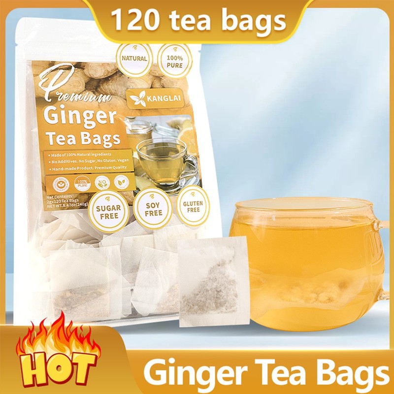 Nutural Herbal Tea - Ginger Tea - 120 Tea Bags - gluten Free
