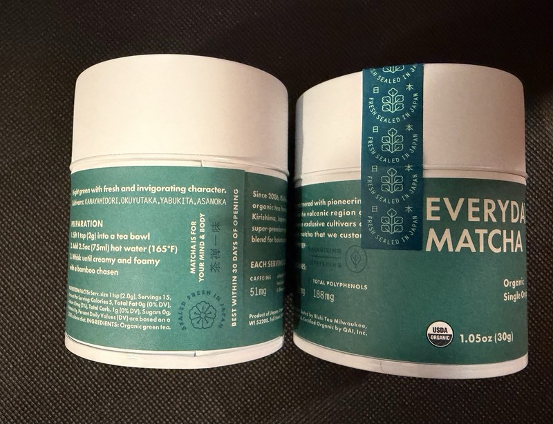 Matcha Powder Everyday .Single origin 1.05 Oz EACH/ TWO PACKS! By Rishi Japan gallery