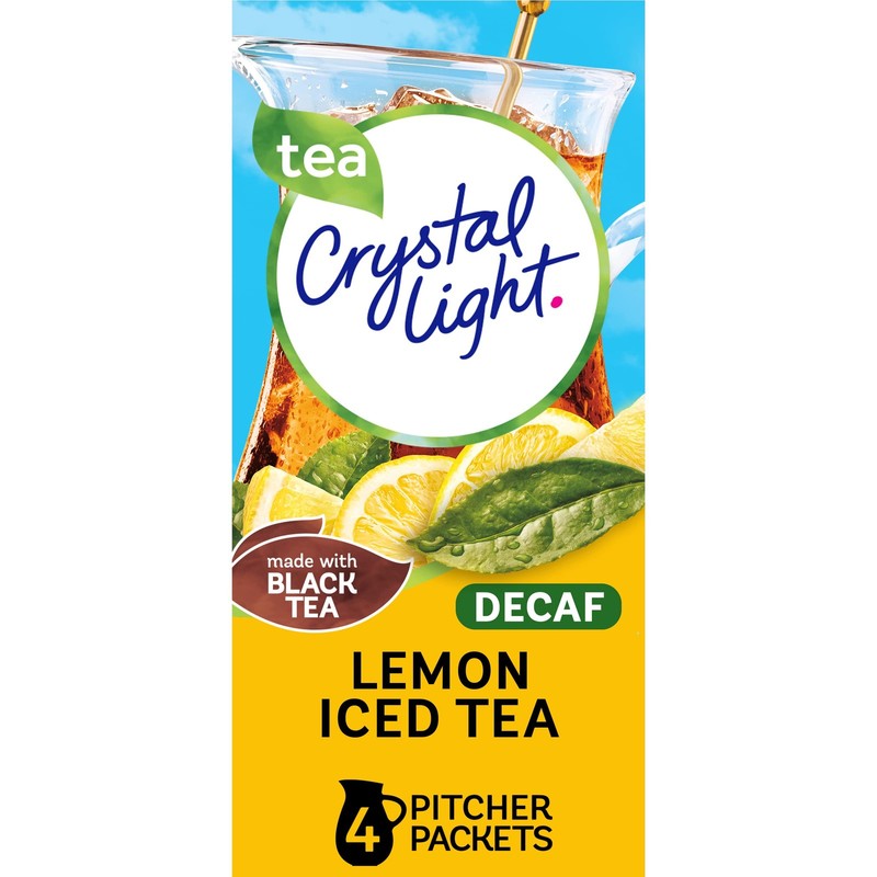 Sugar-Free Decaffeinated Lemon Iced Tea Naturally Flavored Powdered Drink Mix…