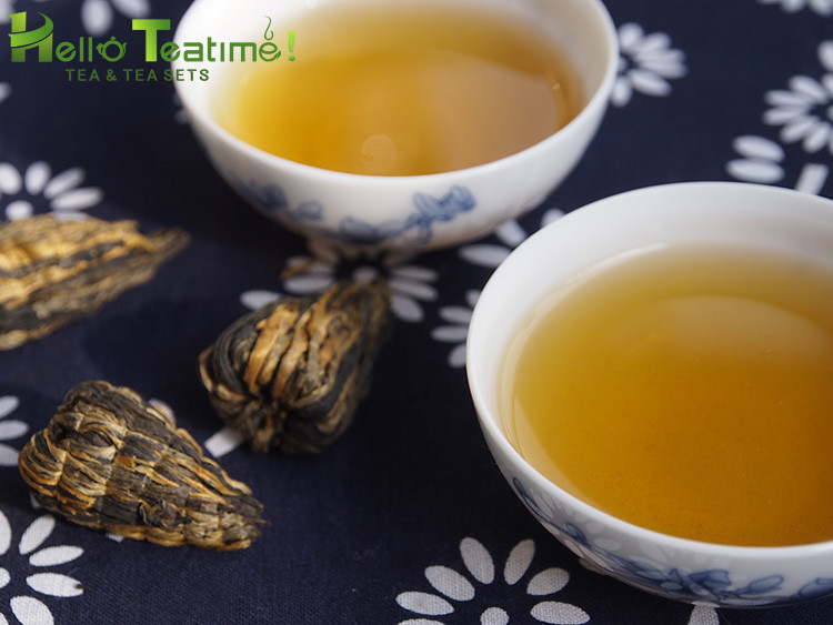 HT-Dian Hong Black Tea Ball Compressed Gongfu Yunnan Dianhong Premium Bao Ta Tea gallery