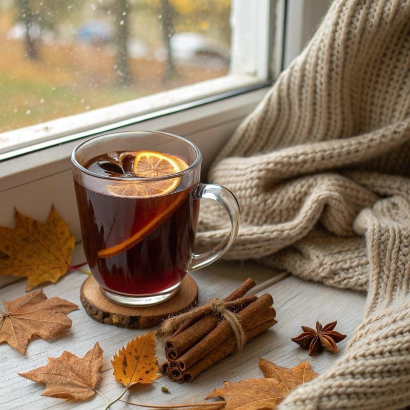 Delicious Hot Cinnamon Sunset Tea - Kosher Blend with Orange & Cloves 20 Sachets gallery