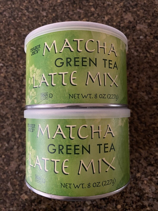 New 2 Pack Trader Joe’s Matcha Green Tea Latte Mix 8 OZ Each EXP 06/2027