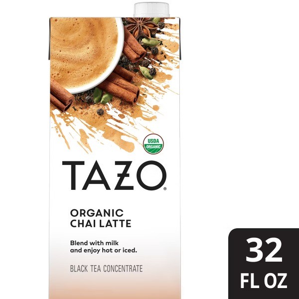 Tazo Organic Tea Latte Chai Black Tea – 32 fl oz