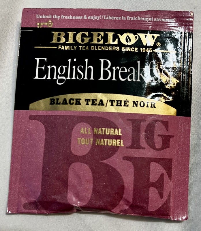 Bigelow Vanilla Chai/Raspberry/Lemon/Peach/Ginger/English Breakfast Tea Bags. gallery