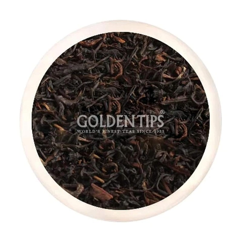 Golden Tips Mint Infused Black Tea, Bold & Refreshing Loose Leaf Tea 100 gm gallery
