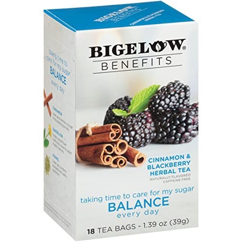 Bigelow Cinnamon & Black Berry Tea - 18 Per Box - (3) Boxes Total