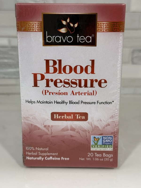 Blood Pressure Tea 20 Bags By Bravo Tea & Herbs