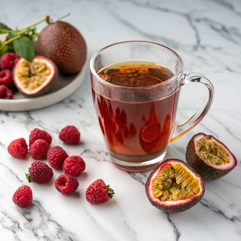 Black Tea Blend - Raspberry & Passion Fruit for 50 Invigorating Cups gallery