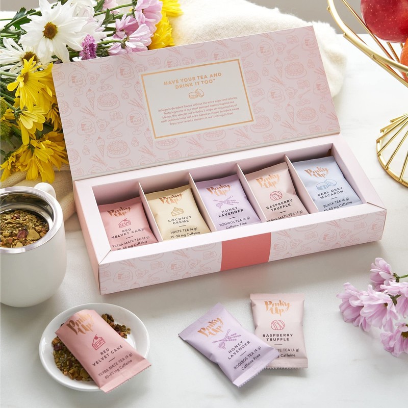 Loose Leaf Tea Sampler Set - Calorie Single Serving Loose Leaf Tea Variety Gi... gallery