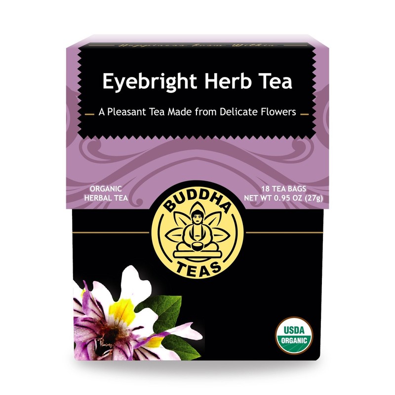 Organic Eyebright Tea – Caffeine-Free, Kosher, Non-GMO – 18 Bags