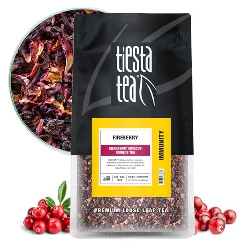 Tiesta Tea - Cranberry Hibiscus Rooibos Tea, Assorted Flavor Names , Sizes