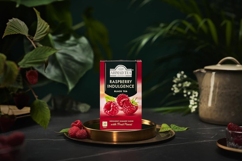 Delightful Raspberry Indulgence Black Tea Bags, 20 Count - Refreshing & Healthy gallery