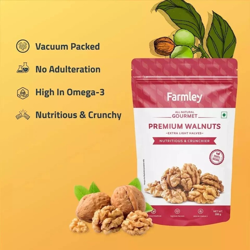 Farmley Chile Walnut Kernel | 200G free shipping world wide gallery