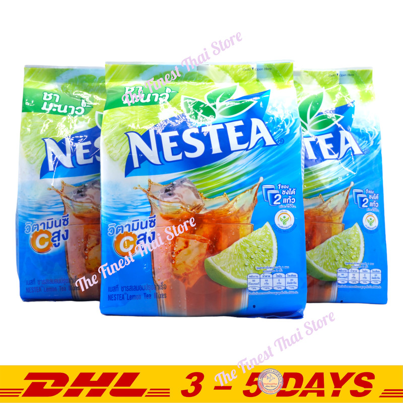 Nestea Instant Lemon Tea Powder Hot or Iced Tea with Sweet & Sour Taste 54 Stick