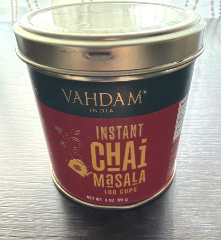 Instant Chai Tea (3Oz/85G) – Traditional Masala Chai | Makes 100 Cups | Natural
