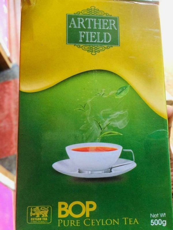 ARTHER Field B0P Pure Organic Ceylon Tea 500g 100% World Best Black Tea New