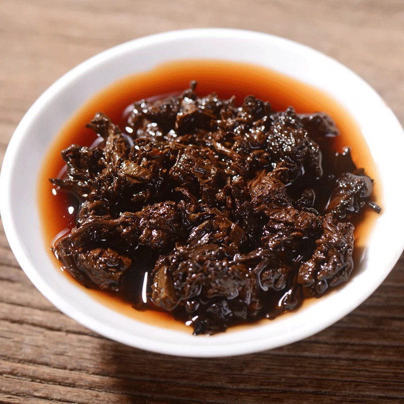 Qing Xiang * 2019 Yunnan Dayi Ripe Puer Tea Cake TAETEA Pu-erh Pu Er Shu 357g gallery