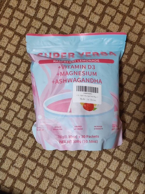 Zooone Super Yerba Instant Powder- Raspberry Lemonade –30 Servings