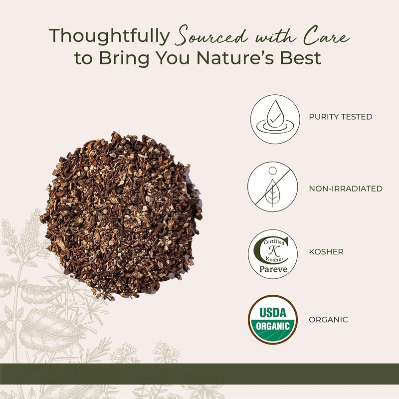 Caffeine Free Organic Dandelion Root Tea - 16 Ounce for Liver & Kidney Support gallery