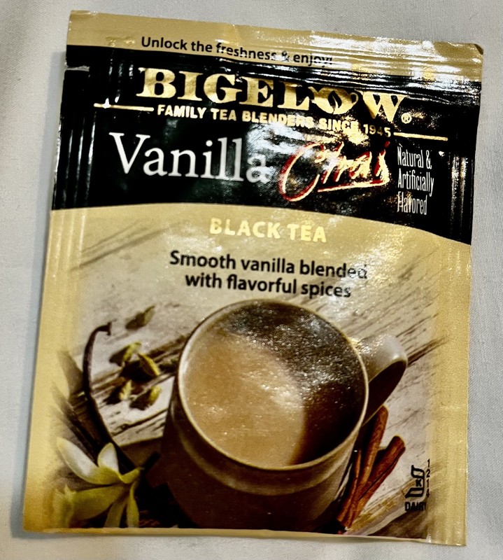 Bigelow Vanilla Chai/Raspberry/Lemon/Peach/Ginger/English Breakfast Tea Bags. gallery