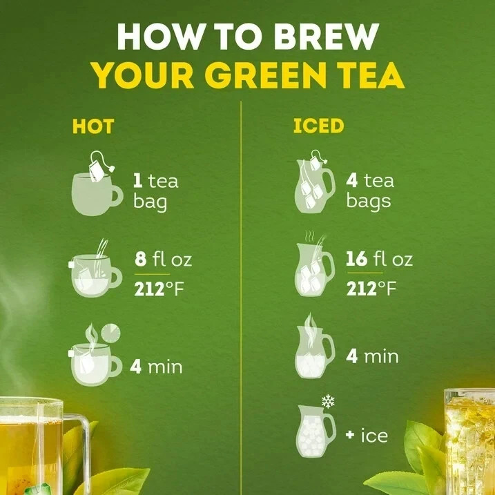 Lipton Green Tea, Decaffeinated, Tea Bags 40 Count Box gallery
