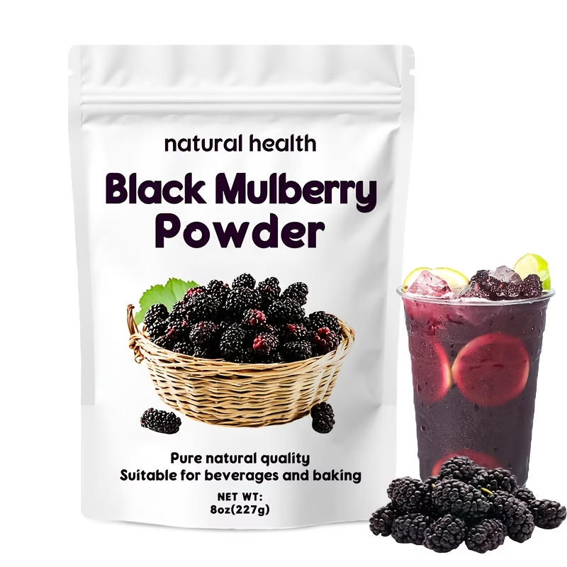 Natural High Quality Mulberry Powder Rich In Vitamin C Content Vegan