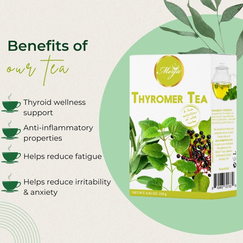 Thyromer Tea - Thyroid Support Tea - Loose Tea - 100% Natural Tea gallery