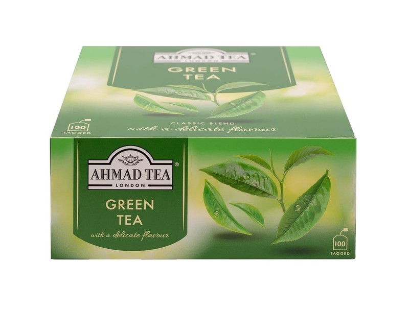 Green Tea Teabags, 100 Count - Caffeinated, Sugar-Free & Antioxidant gallery