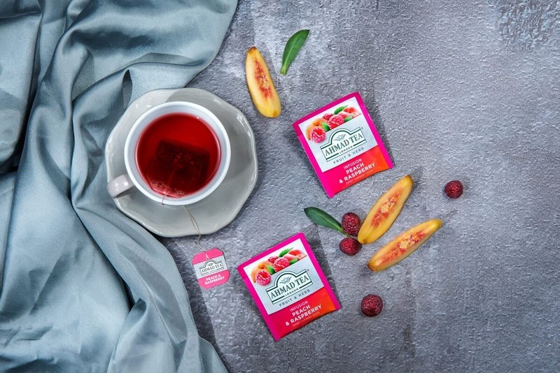 Peach & Raspberry Herbal Tea - 20 Count, Guilt-Free Indulgence gallery