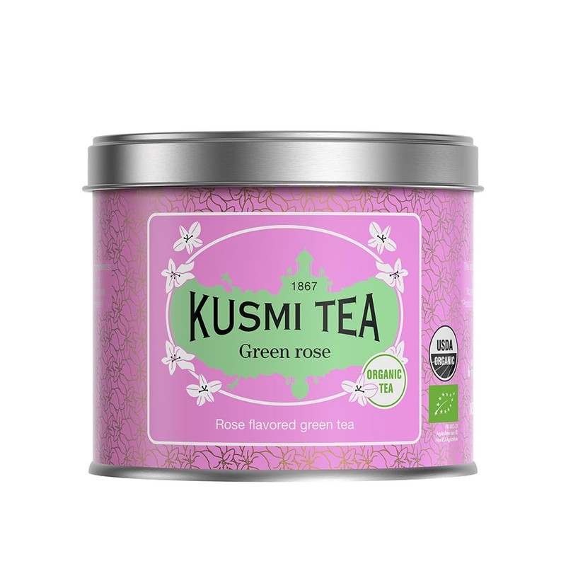 – Green Rose – Organic Green Tea With Natural Rose Flavores – 100% Organic Bl…