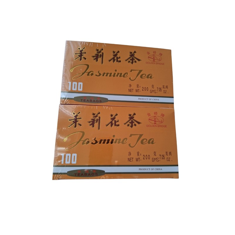 Jasmine tea 100 tea bags ( 2 boxes)
