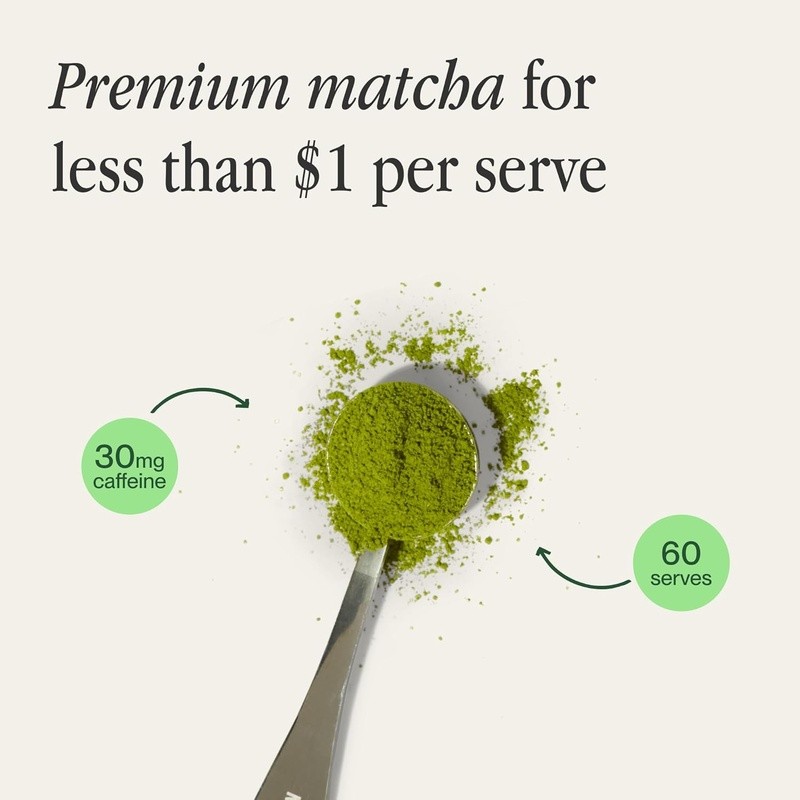 Organic Strawberry Matcha Powder Ceremonial Grade Gluten Free Vegan Energy Drink gallery
