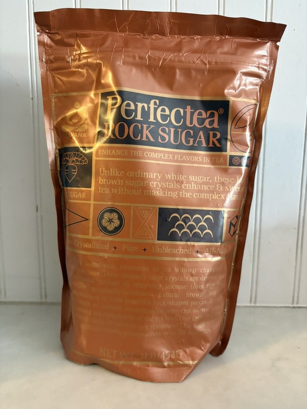 VINTAGE Teavana Perfectea Rock Sugar – 1 lb/453 g – Sealed Bags, Discontinued