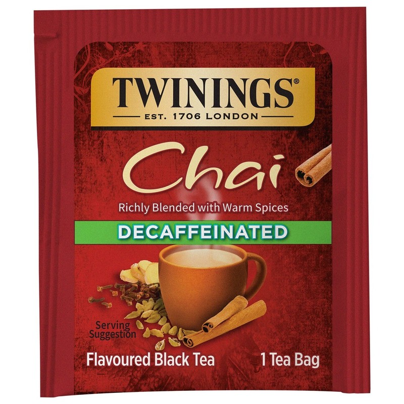 Twinings Decaffeinated Chai Tea - 20 tea bags gallery