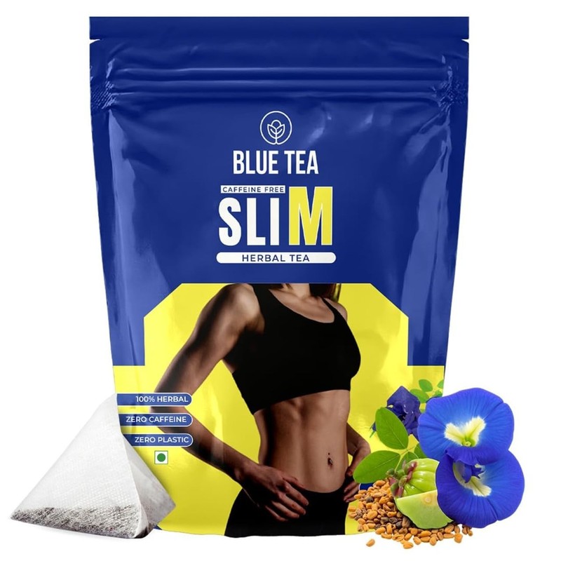 BLUE TEA – Slimming Tea – 30 Tea Bags – Plant Based LONG EXPIRY