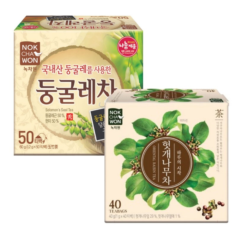 Korea Nokchawon Solomon’s Seal T + Oriental Raisin Tree T 90 T bag