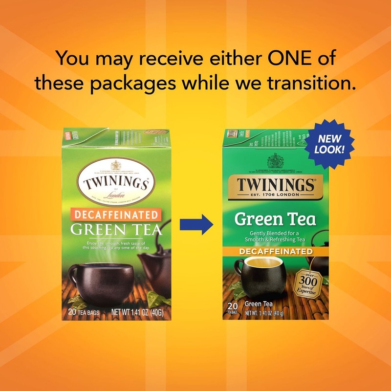 Twinings Decaffeinated Green Tea - 20 tea bags gallery