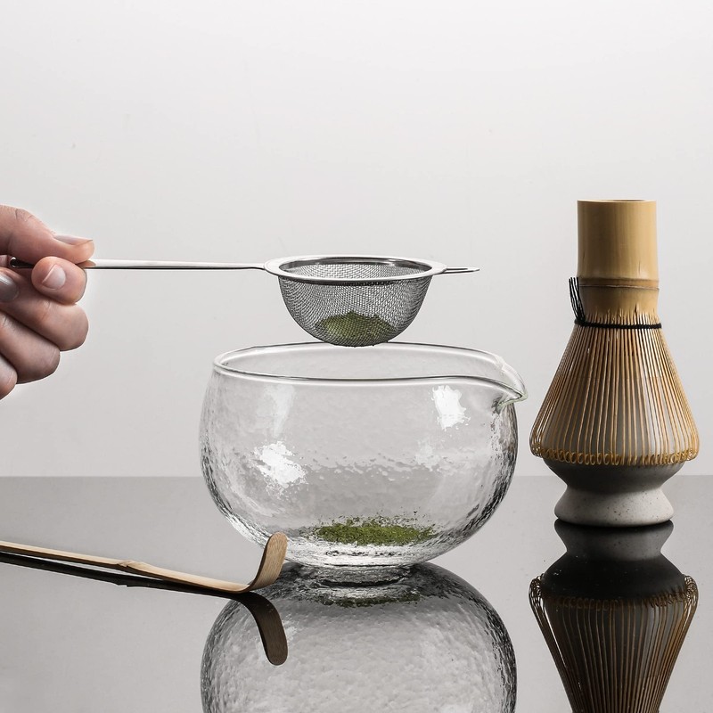 Matcha whisk Kit, Matcha Tea Set, Matcha Whisk and bowl (Chawan) Scoop (Chash... gallery