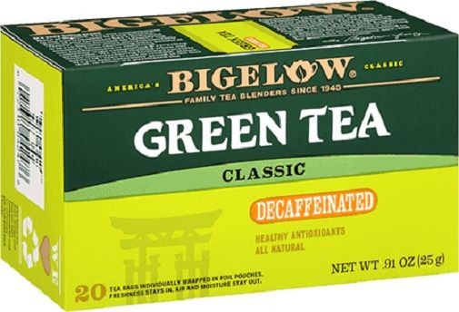 Bigelow Classic Green Tea Decaffeinated Tea 2 Pack