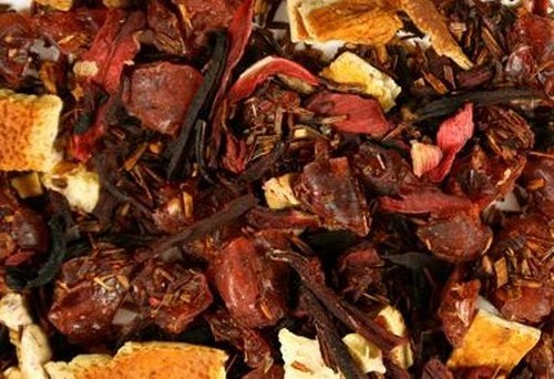 Cranberry Orange Rooibos Organic Tea loose leaf Choice oz, lb or tea bags gallery