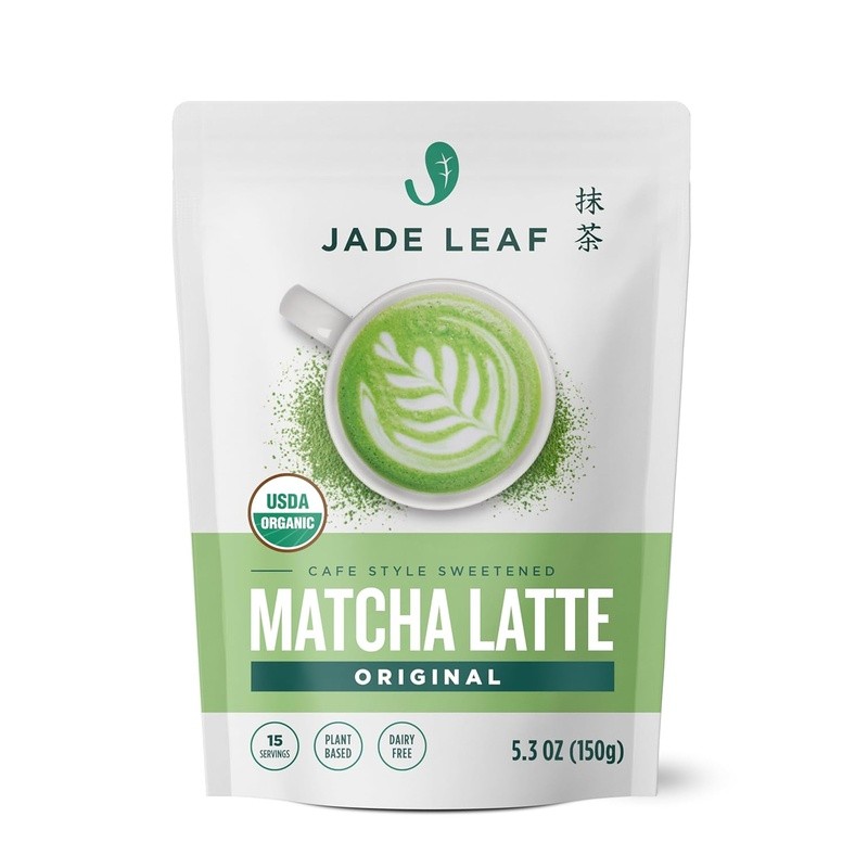 Organic Matcha Latte Blend Plant Based Caffeine Easy To Make Cafe Style 5.3oz US gallery