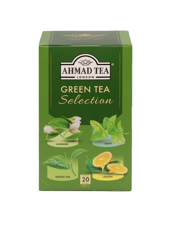 Green Tea, Green Tea Selection, Lemon Green Tea, Jasmine Green Tea, Mint Gree…