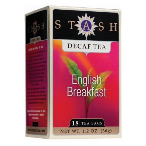 Black Tea Decaf English Breakfast 18 Count By Stash Tea