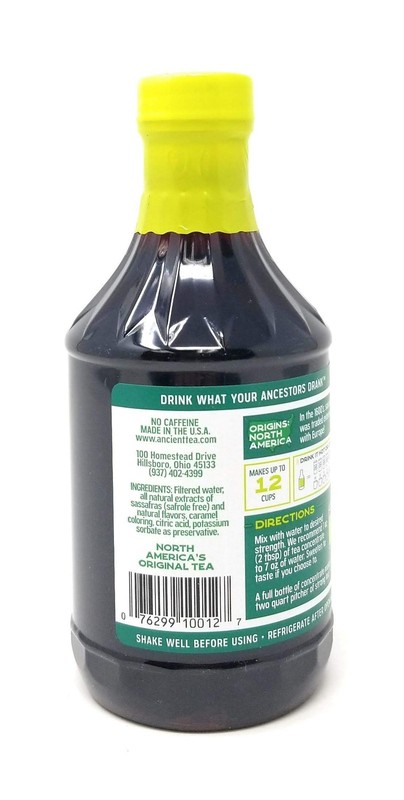 Ancient Infusions Sassafras Concentrate Instant Tea, 12-Ounce Bottles gallery