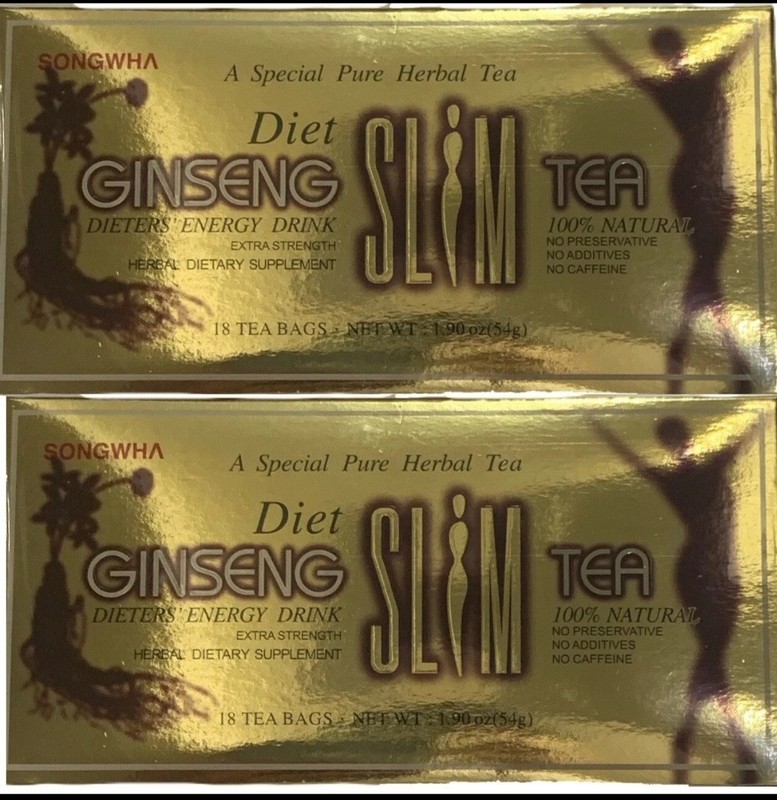 DIET GINSENG SLIM (18bagx 2ea) Helps Weight Loss X Natural 36 Day Supply